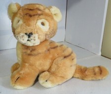 Vintage 1982 R. Dakin Stuffed Animal Tiger Cub Pup 10" Rare Plush Toy Used Zoo