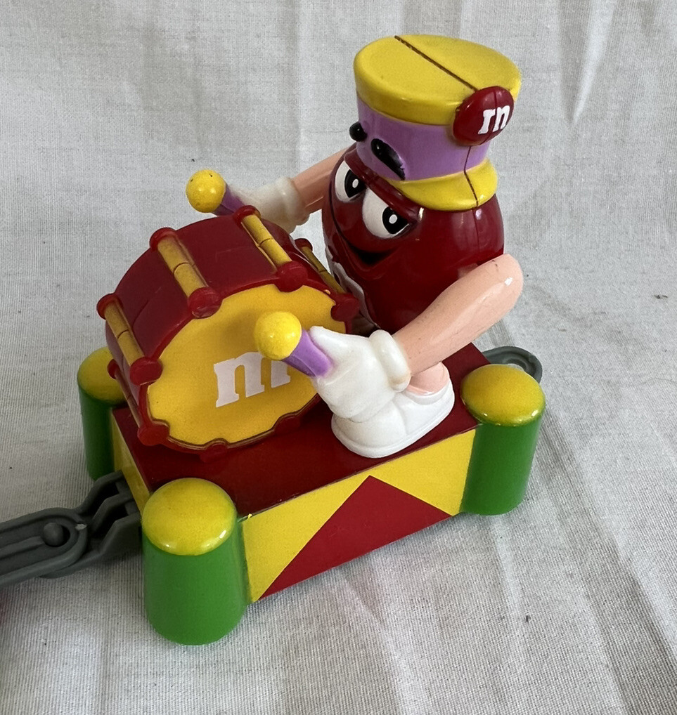 circus - M&amp;M Vintage Set of 4 M&M's Circus Marching Band Train Toppers