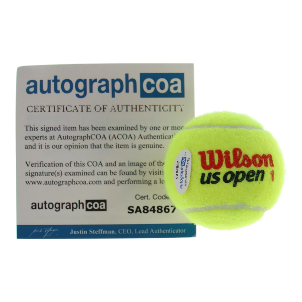 Leylah Annie Fernandez Signed Tennis Ball (ACOA) | eBay Leylah Annie Fernandez Signed Tennis Ball (ACOA) | eBay