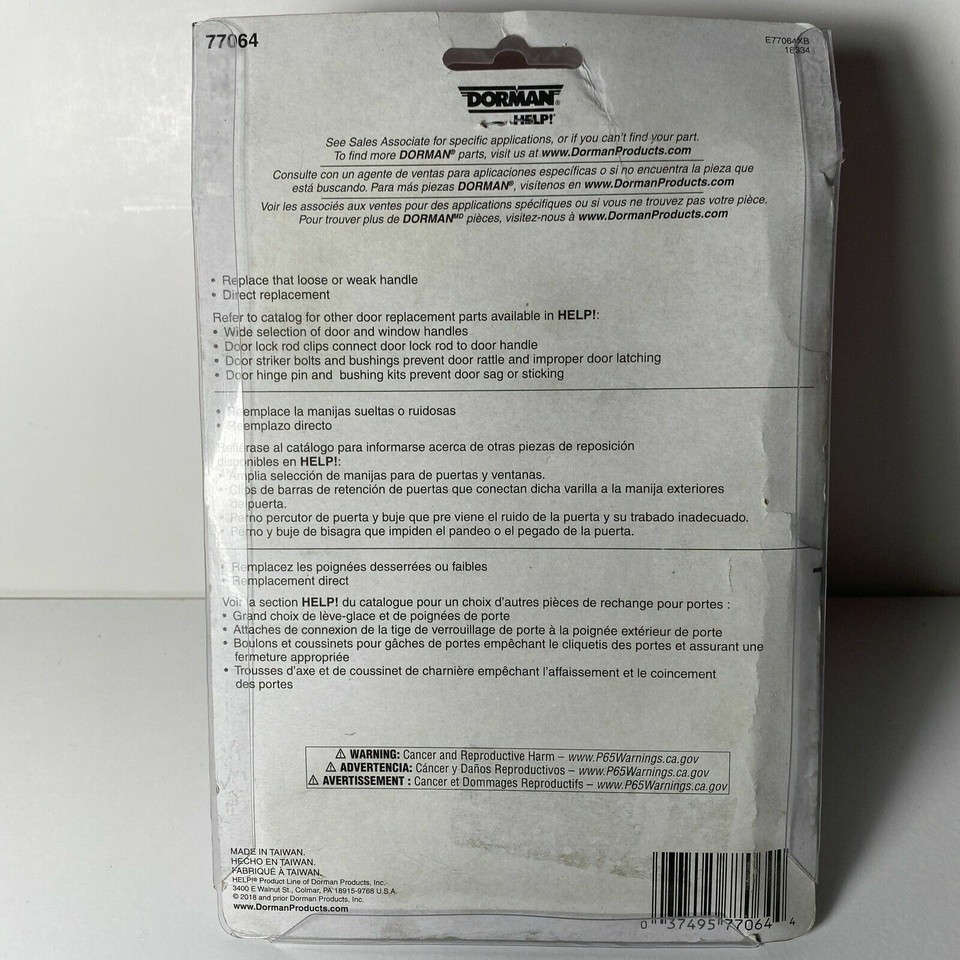 Dorman 77064 Innentürgriff - Passgenauer Ersatz Für Chevrolet/GMC Modelle