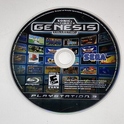 Sonic's Ultimate Genesis Collection Playstation 3 PS3 - Disc Only