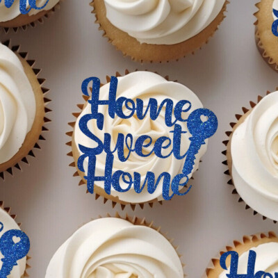 New Home Cupcake Topper Paare Geschenke Kuchen Topper Cupcake Deko Schlüssel