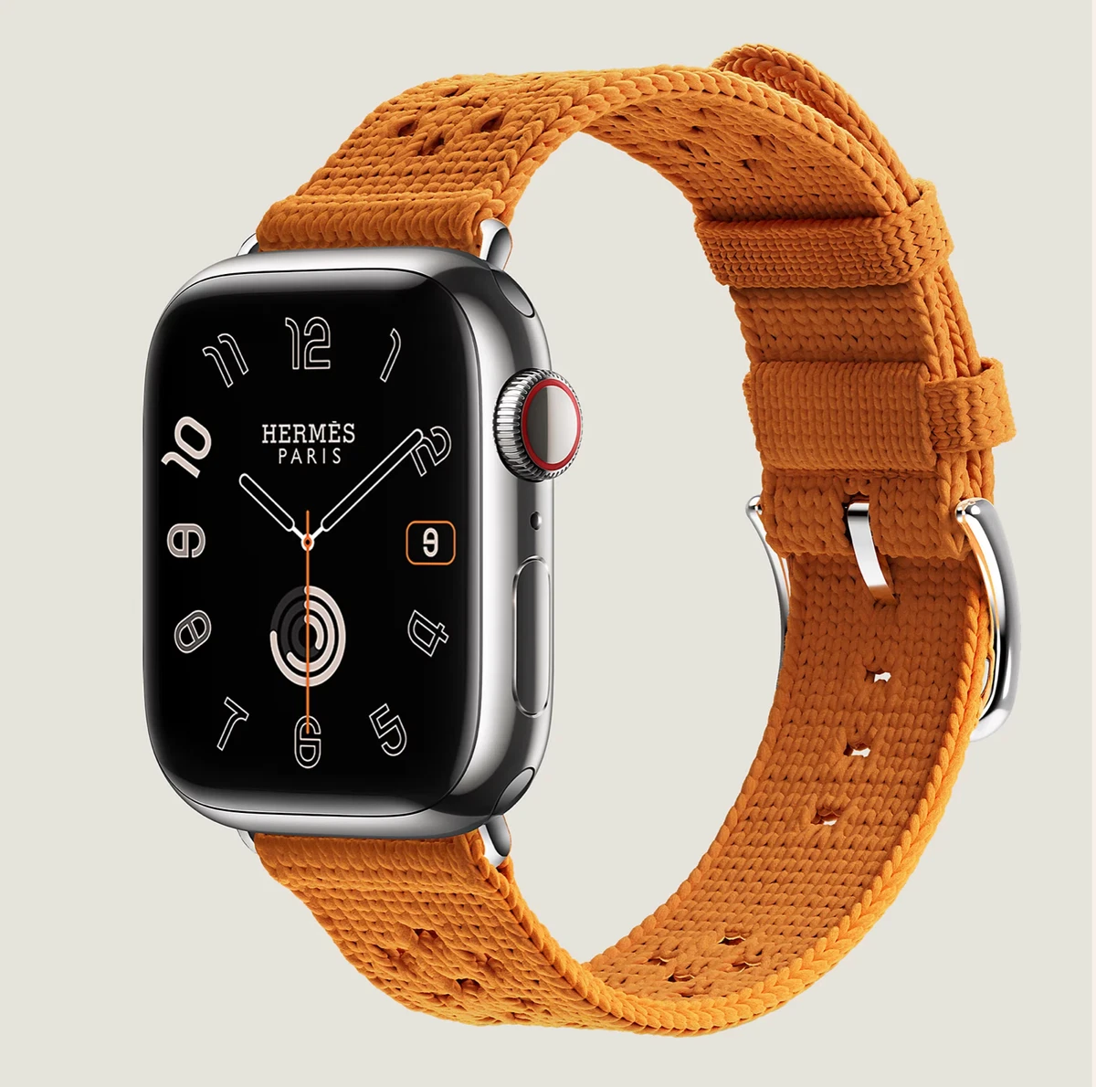 Apple Watch オレンジバンド ピンク文字盤 シュリンクレザー Apple Watch バンド（その他） | TAKEO KIKUCHI