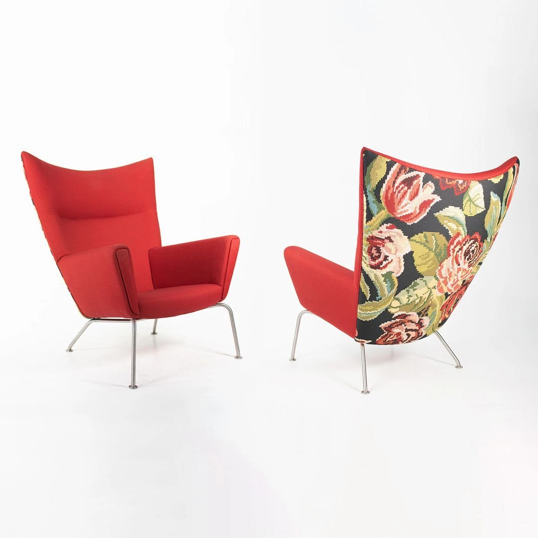 Ch445 wing lounge chair outlet