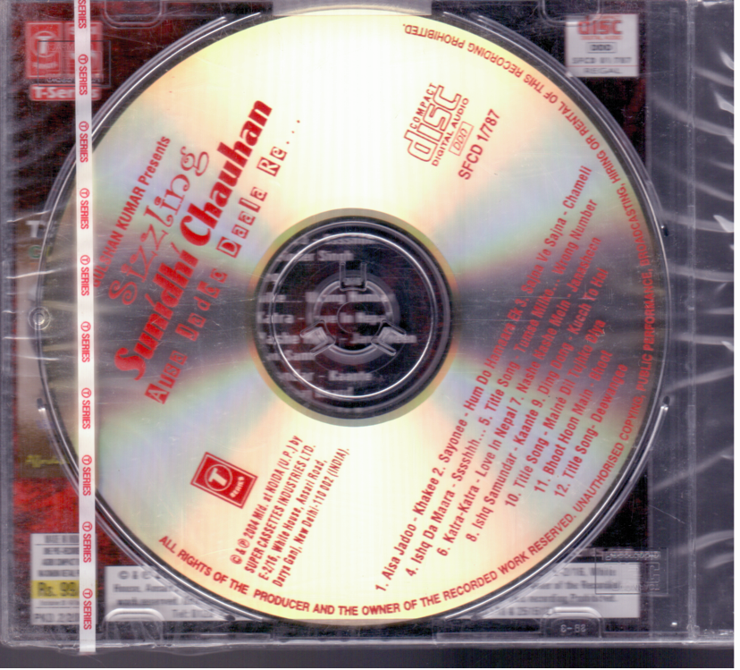 Sayonee Title Track Sizzling Sunidhi Chauhan [CD]