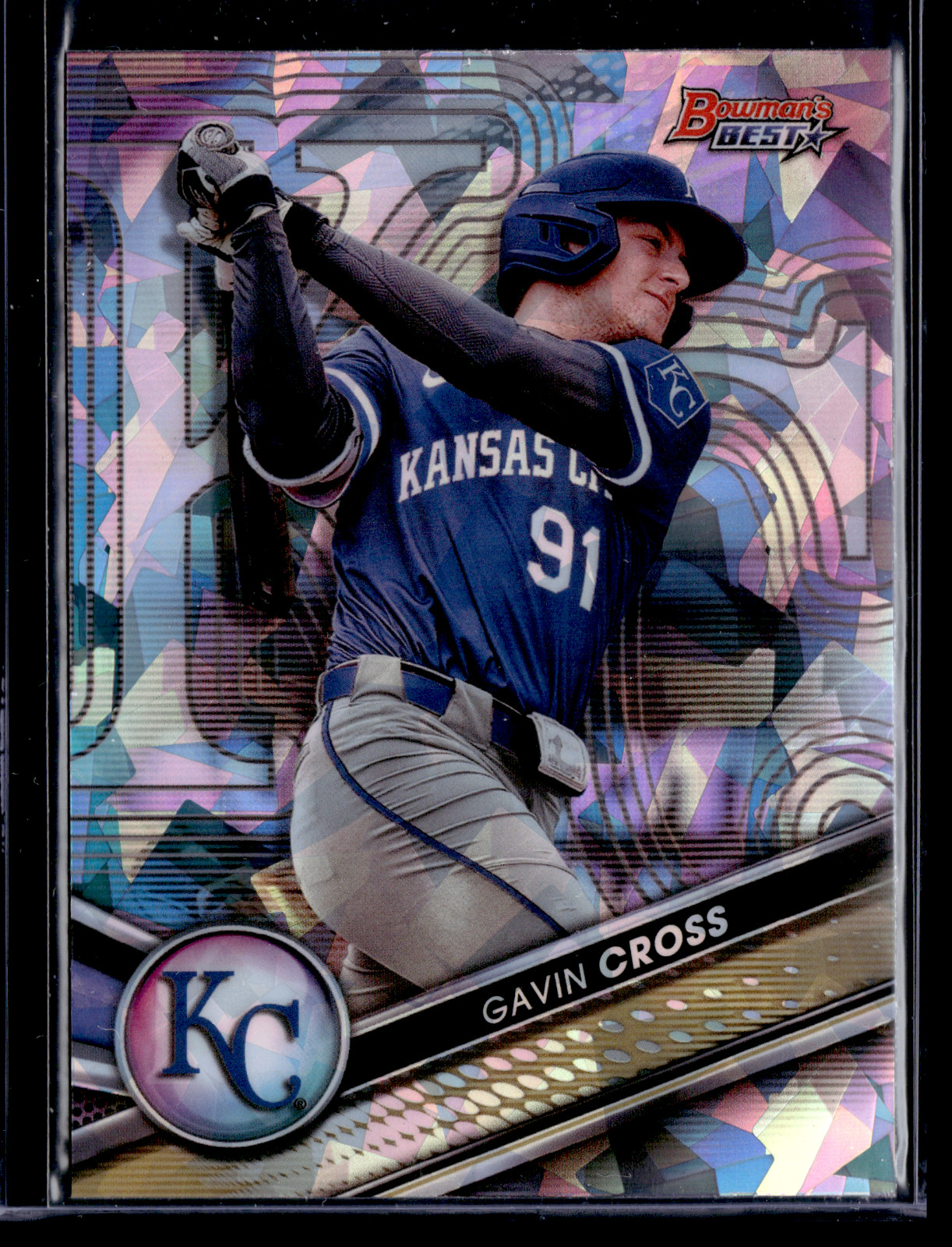 2022 Bowman's Best Top Prospects Atomic Refractors #TP5 Gavin Cross