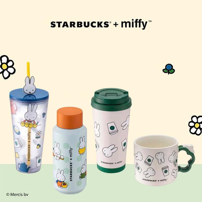 Starbucks X Miffy Mug / Cold Cup / Tumbler / Bag/ Pouch Collection