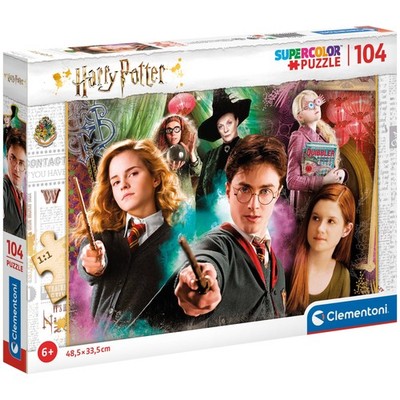 Clementoni 25712, Harry Potter Supercolor Puzzle for 370 gr, Multicoloured