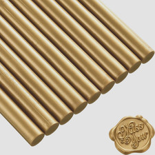 Nuanchu Glue Gun Sealing Wax Sticks Bronze   9 Remaining   Wax Seal Stamp Sticks