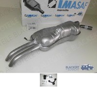 Imasaf ESD Auspuff Endtopf + Anbausatz für Seat Toledo II 1.9 TDI 1998-2006