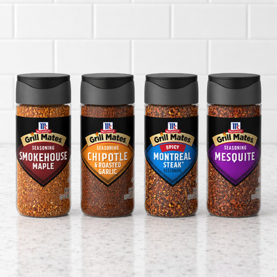 McCormick Grill Mates Unique Blends Mates 4 CT Assortment BBQ Rub Set Chipotle