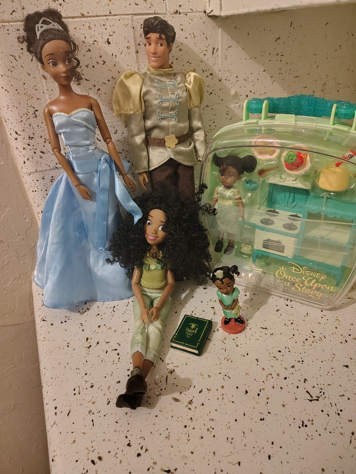 princess and the frog Disney Tiana Play Collectors Dolls Once Upon A Story