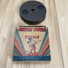 VTG MICKEY MOUSE Films 1523-A ALKALI IKE MICKEY 8mm Black White Film 1930s