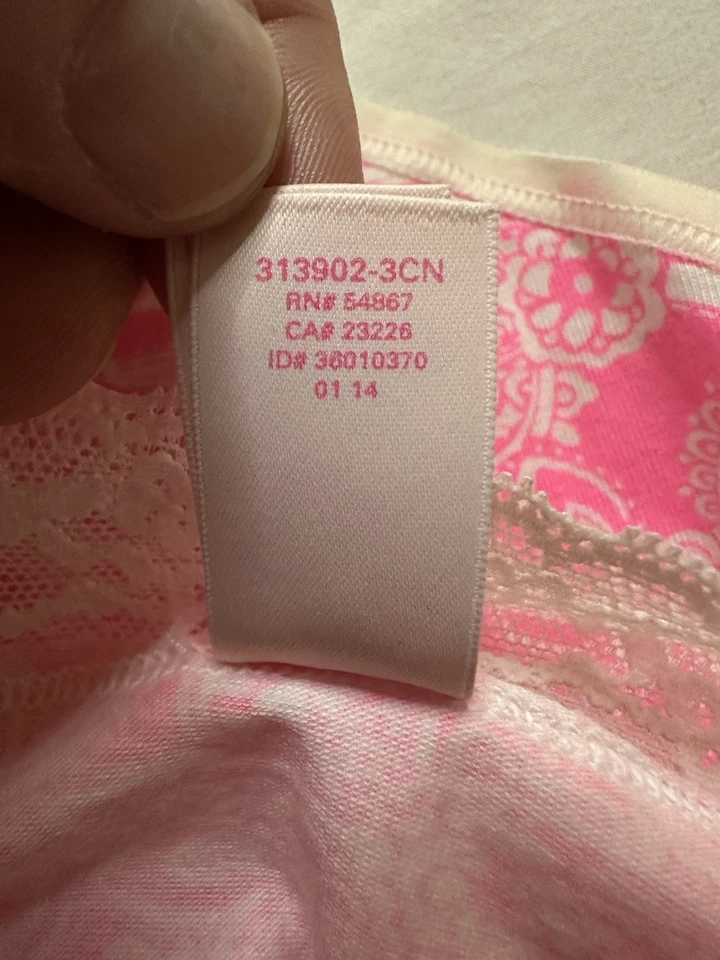 Victoria’s Secret Paisley Print Brief Size XL - Image 4 of 4