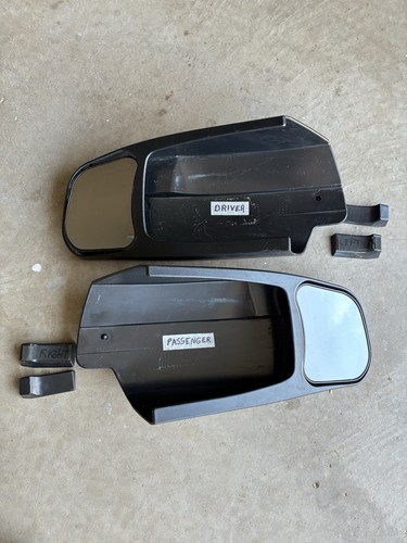 Custom-Fit Towing Mirrors - CIPA Part# 11400 - Gentley Used. Ram 1500 & 2500.