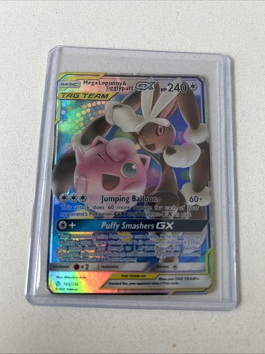 Mega Lopunny & Jigglypuff GX — Cosmic Eclipse