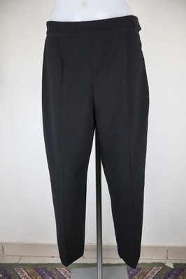Marella Damenhose 46 Woman Pants Casual Vintage Reine Wolle Logo