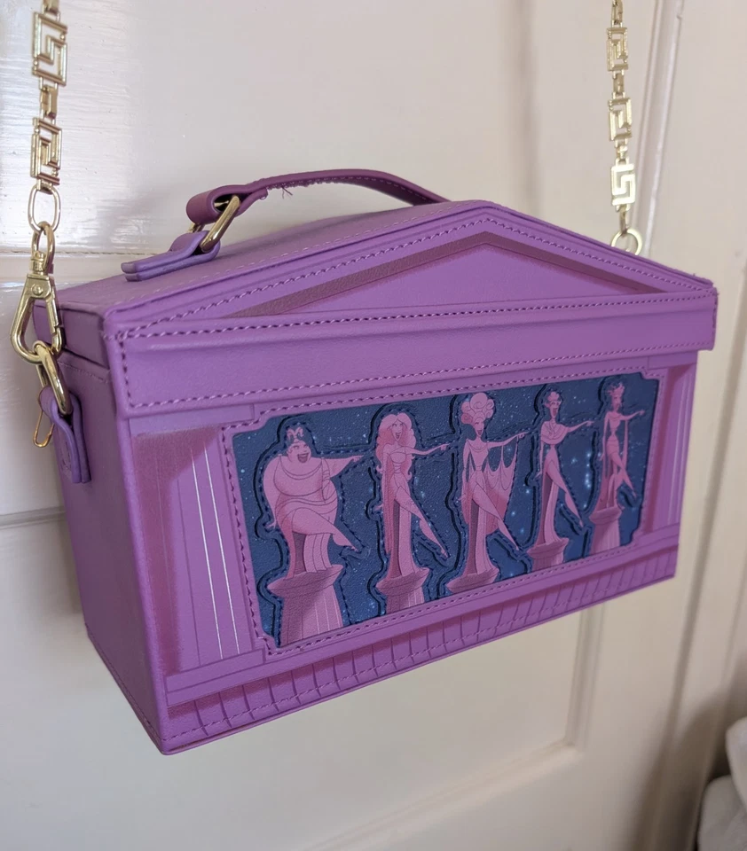 Loungefly Stitch Shoppe Out Of Print Hercules Muses Bag - Image 1 of 4