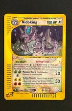 Nidoking Crystal Type Holo 150/147 - Aquapolis 2002 - Eng Secret Rare on eBay