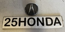 1990-1993 Acura Integra Factory Front A Emblem Da Da6 Db2 Oem Factory Rare 1990-1993 Acura Integra Factory Front A Emblem Da Da6 Db2 Oem Factory Rare