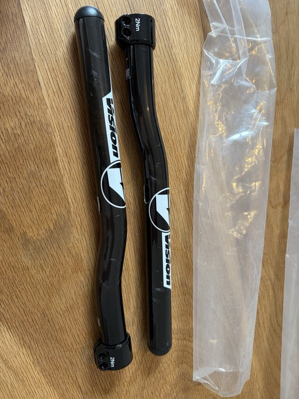 Vision Metron 4D s-bend TT extensions