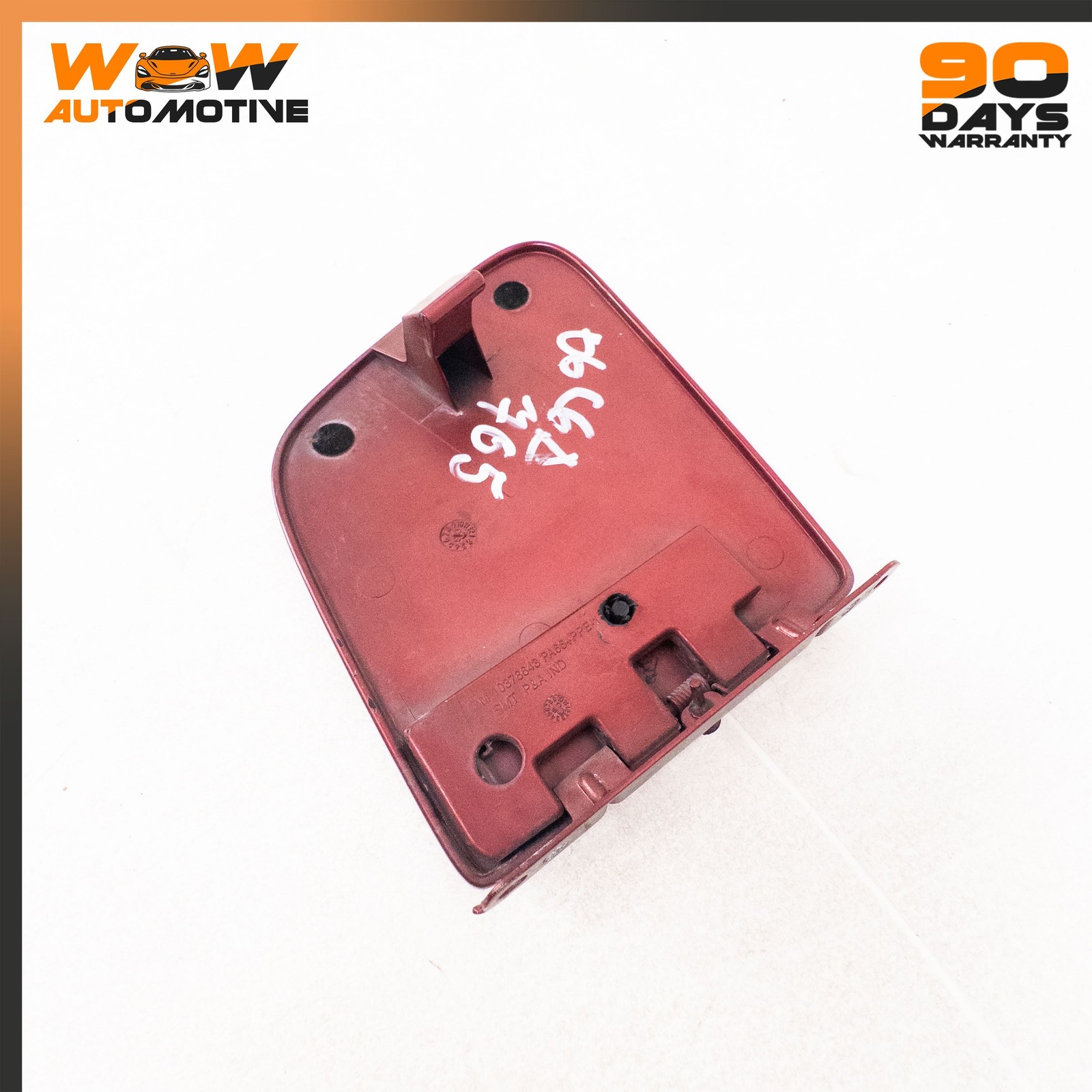 05-13 CHEVROLET CORVETTE C6 FUEL DOOR LID GAS TANK COVER LOCK ACTUATOR RED OEM