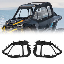 UTV Upper Door Cab Enclosure Soft Windows for Polaris RZR XP 1000/Turbo 2014-202