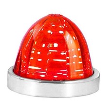 81942 Red/Red Classic Watermelon Surface Mount 18 LED Turn/Marker Light with