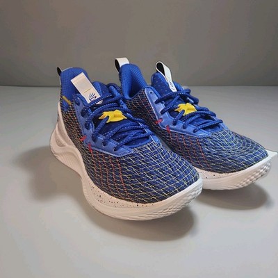 Under Armour Curry Flow 10 Dub Nation Blue Yellow 3026949-400