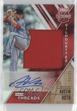 2017 Panini Elite Extra Edition Red 27/35 Austin Voth #FTSA-AV Auto 0a2