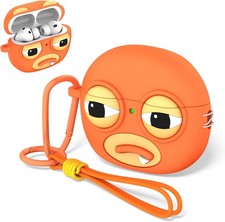 for AirPods Pro 3 Case, Funny 3D Cartoon Ugly Protective Soft Silicone Case