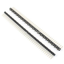5pcs 2.54mm pitch male 1x40 pin 40 pin single row SMT SMD pin header strip tp