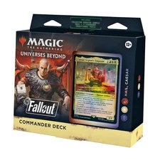 Magic The Gathering MTG Universes Beyond Fallout Commander Deck Hail Caesar