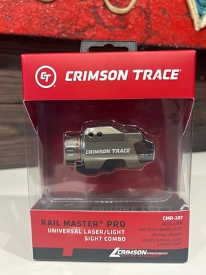 CRIMSON TRACE RAIL MASTER PRO UNIVERSAL RED LASER SIGHT