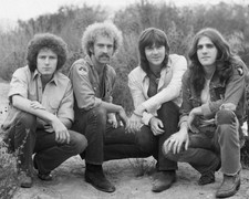 The Eagles Unsigned B & W photo - Rock band - Glenn Frey and Don Henley  *2