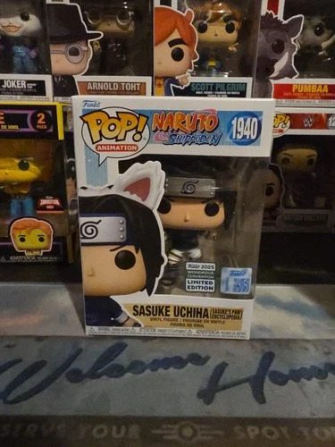 Funko Pop! Vinyl: Naruto - Sasuke Uchiha (Sasuke's Paw Encyclopedia) Shared