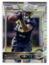 2015 Topps Chrome Marcus Murphy #143 Rookie pulsar New Orleans Saints