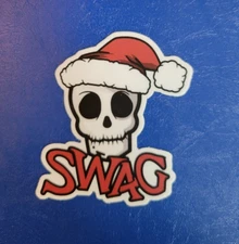 Swag Golf ~ Sticker ~ Santa Skull ~ FREE SHIPPING