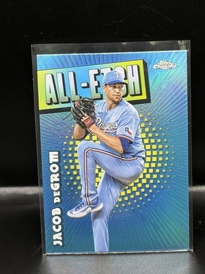 2025 Topps Chrome Logofractor Edition - All-Etch Jacob deGrom #CAE-5