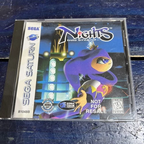Nights Into Dreams... (Sega Saturn, 1996) with Jewel Case