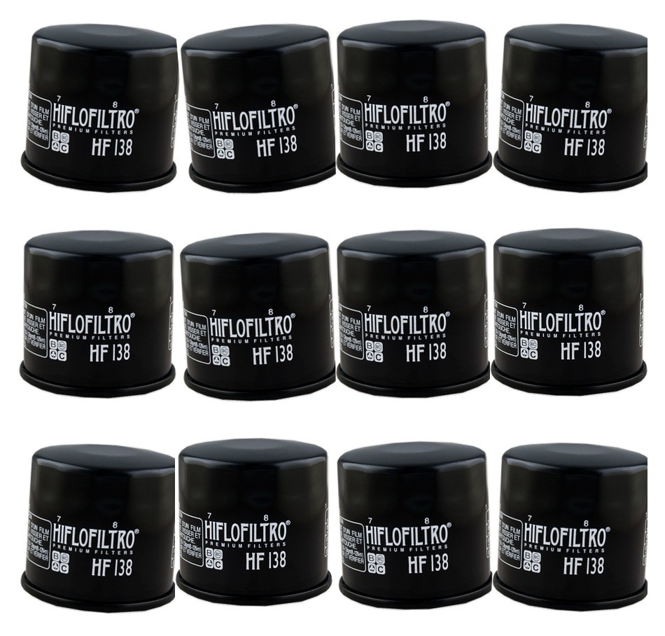 - Black - 12 Pack For 86-17 Aprilia Suzuki Kymco Arctic Cat