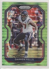 2020 Panini Prizm Neon Green Pulsar Prizm Darren Fells #78 h5s