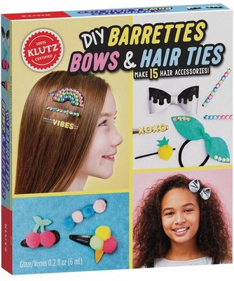 Diy Barrettes, Bows and Hair Ties by Editors Of Klutz (English) Book & Merchandi