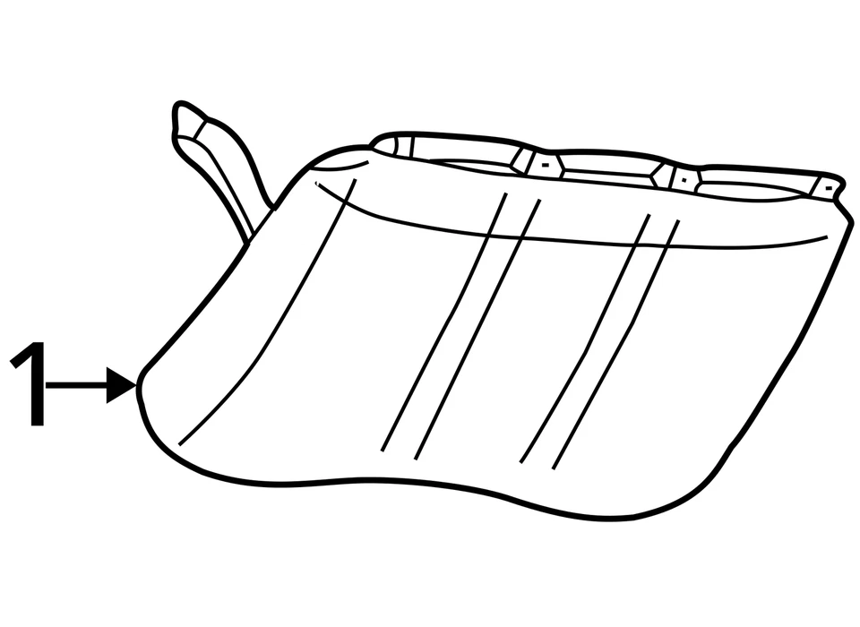 (LOCAL PICKUP ONLY) Fuel Tank Fits 02-04 GRAND CHEROKEE 4233895 Foto 3 de 3