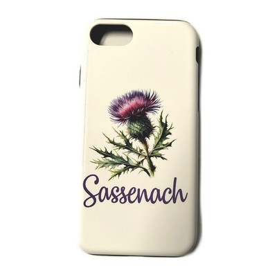 Sassenach Aquarelldistel Hülle iPhone SE 2020 7 8 Cases Wireless