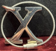 Ganz Initial   x   Key Chain New Retro 00  s EA1.15