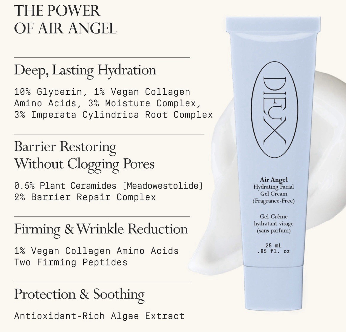 DIEUX Heavenly Hydration Hydrate, Glow, and Firm Kit