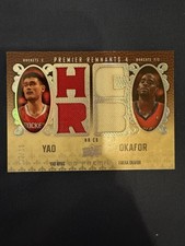 2008-09 UD Premier #PR4-MO Remnants Quad Conference 6/10 Yao Ming Emeka Okafor