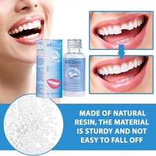 Tooth Repair Granules Temporary Kit Fitting Beads Reusable Moldable False Teet