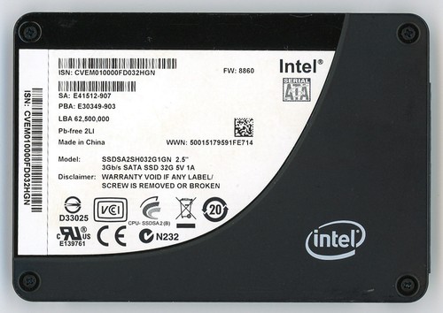 Intel X25-E Extreme 30GB SSDSA2SH032G1GN 2.5" SATA2